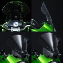 Load image into Gallery viewer, National Cycle 08-09 Kawasaki KLE650 Versys V Stream/ Wave Mid/Std. Windshield - Clear