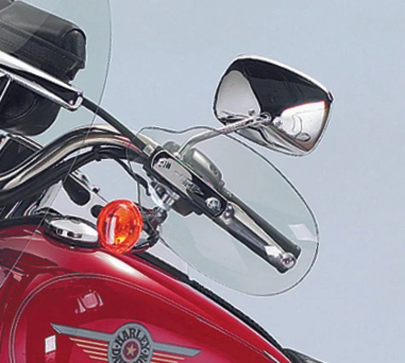 National Cycle 089-09 Harley FXST/96-13 FLHT/FLTR/09-17 FLHR/87-23 FLSCT Hand Deflectors-Lt Tint - Main Product View