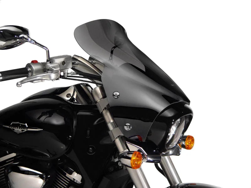National Cycle 09-19 Suzuki M90 Boulevard/M1500 Intruder VStream/Wave Mid/Std. Windshield-Dk Tint - Side View