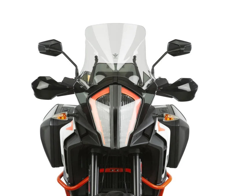 National Cycle 17-20 KTM 1290 Super Adventure R/S V Stream Low Windshield - Light Tint - Detail View