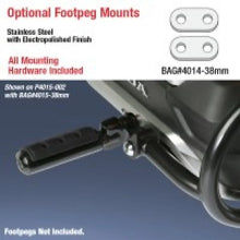 Load image into Gallery viewer, National Cycle 18-23 Honda GL1800 Footpeg Bracket 38 mm. - Silver