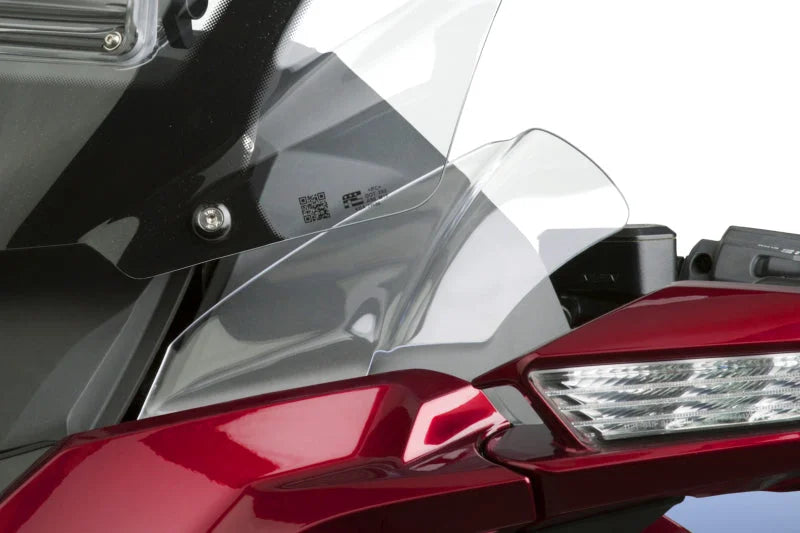 National Cycle 18+ Honda GL1800 Gold Wing Fairing Mount Wing Deflectors-Lt. Tint - Additional View 5