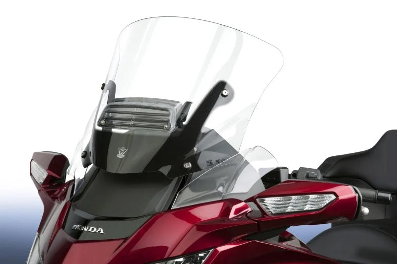 National Cycle 18+ Honda GL1800 Gold Wing Fairing Mount Wing Deflectors-Lt. Tint - Additional View 6