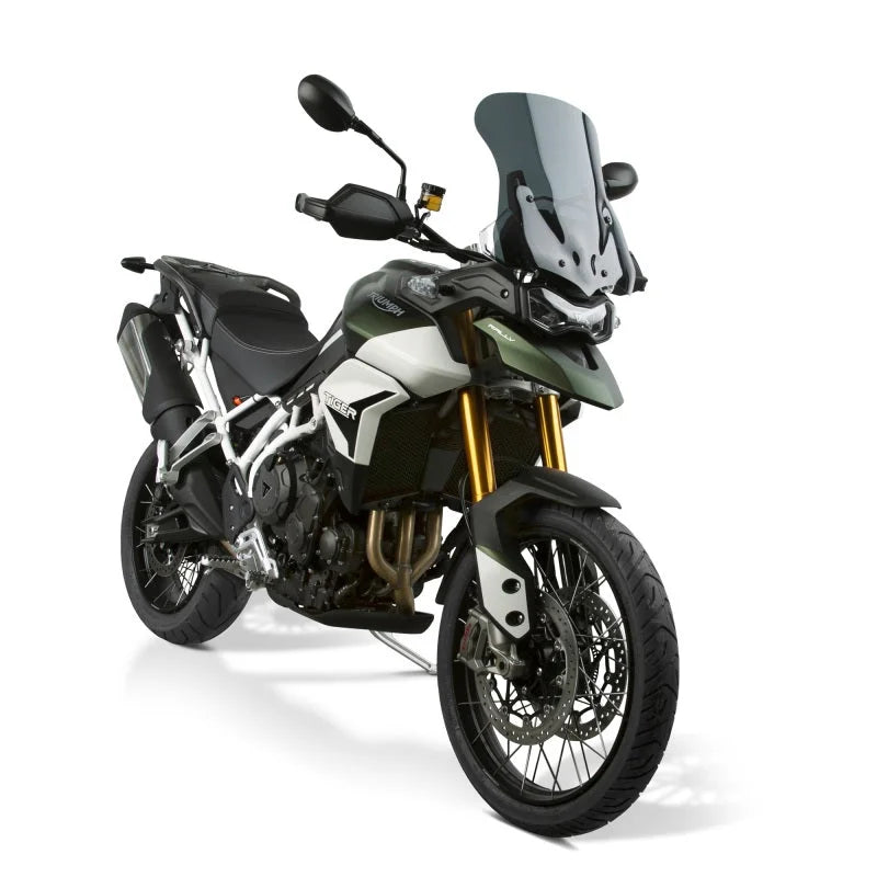 National Cycle 20+ Triumph Tiger 850 Sport/ 900 V Stream Low Windshield - Dark Tint - Main Product View