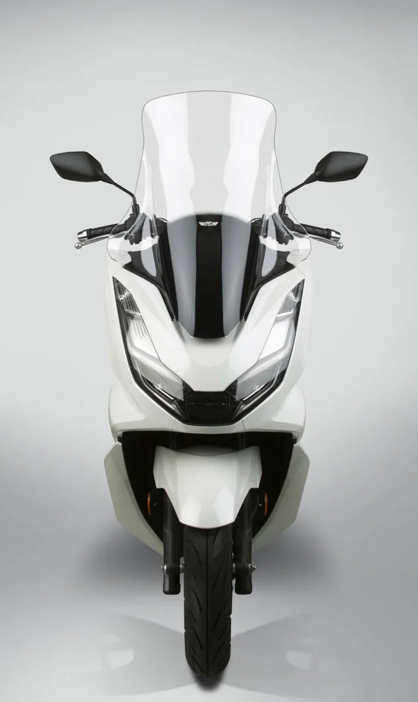 National Cycle 21-23 Honda PCX150 Scooter Wave Low Windshield - Clear - Side View