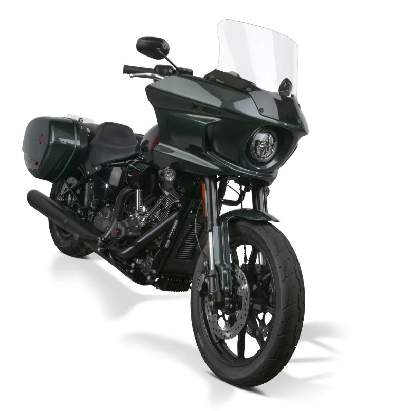 National Cycle 22+ Harley Davidson LowRider ST V-Stream Quantum Plus Tall Windshield- Clear - Main Product View