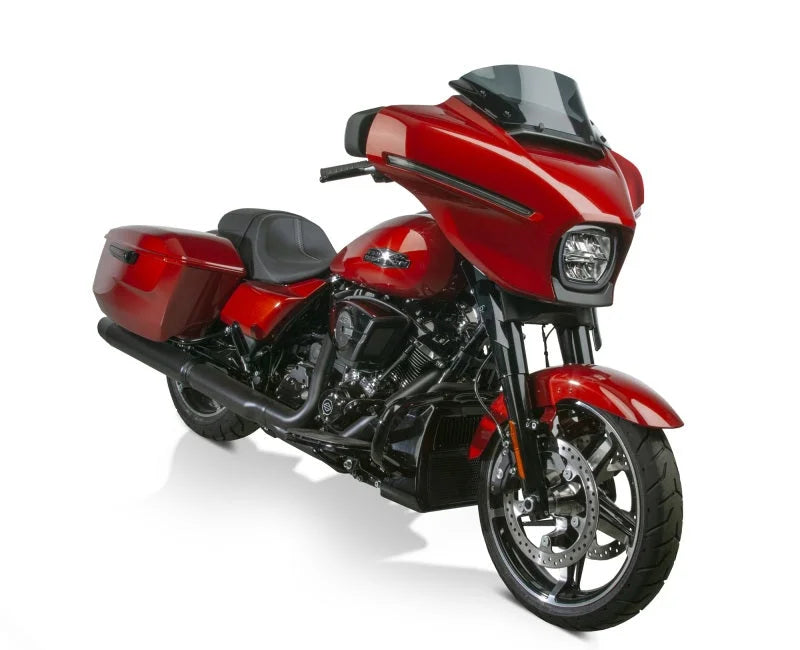 National Cycle 24+ Harley Davidson FLH/ 23 FLH CVO V-Stream Quantum Plus Short Windshield-Dk.Tint - Main Product View