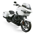 Load image into Gallery viewer, National Cycle 24+ Harley Davidson FLT/ 23 FLT CVO V-Stream Quantum Plus Mid Windshield- LT. Tint - Side View