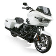Load image into Gallery viewer, National Cycle 24+ Harley Davidson FLT/ 23 FLT CVO V-Stream Quantum Plus Short Windshield- Dk. Tint - Side View