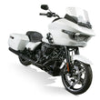 Load image into Gallery viewer, National Cycle 24+ Harley Davidson FLT/ 23 FLT CVO V-Stream Quantum Plus Tall Windshield- Clear - Side View