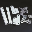 Load image into Gallery viewer, National Cycle 49-93 Harley Davidson FL Beaded Wide Mount Chrome Kit - Side View