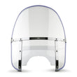 Load image into Gallery viewer, National Cycle 60-93 Harley Davidson FLH Heavy Duty Beaded Round Bottom-Clear