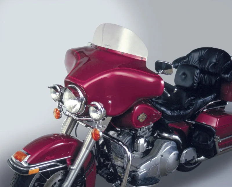 National Cycle 69-85 Harley Davidson FLH 4/5 Speed w/Fairing Chopped 7 in. Windshield-Tinted - Main Product View