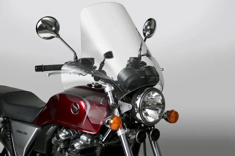 National Cycle 73-85 Kawasaki 400-1100/ 80-83 Yamaha XJ650/750 Plexifairing 2 - Clear - Side View