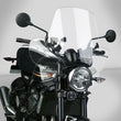 Load image into Gallery viewer, National Cycle 73-85 Kawasaki 400-1100/ 80-83 Yamaha XJ650/750 Plexifairing 2 - Clear - Detail View