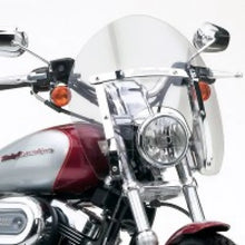 Load image into Gallery viewer, National Cycle 80-05 Harley FX Wide Glide/84-12 FXST Softail Switchblade Windshield Shorty -Tinted - Main Product View