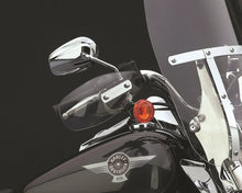 Load image into Gallery viewer, National Cycle 83-03 H/D XL Sportster/70-17 FXD Dyna/87-12 FXS/90-11 Fatboy Hand Deflectors-Lt Tint - Main Product View