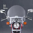 Load image into Gallery viewer, National Cycle 83-22 Harley XL/FXR/D/17-25 Hon/07+ Kaw Dakota 3 w/Low Turn Signals Windshield-Clr - Additional View 5