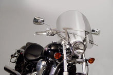 Load image into Gallery viewer, National Cycle 83-22 Harley XL/FXR/D/17-25 Hon/07+ Kaw Dakota 3 w/Low Turn Signals Windshield-Clr - Additional View 9