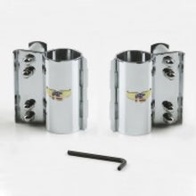 Load image into Gallery viewer, National Cycle 84-12 Harley Davidson FXS/FXD / Yamaha V-Stars Wide Mount - Chrome