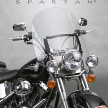 Load image into Gallery viewer, National Cycle 86-17 Harley Davidson FX Softail Spartan Windshield 19 in.-Clear