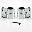Load image into Gallery viewer, National Cycle 88-11 Moto Guzzi California /Strada/Nevada 37.1-41 mm. Fork Wide Mount Chrome Kit