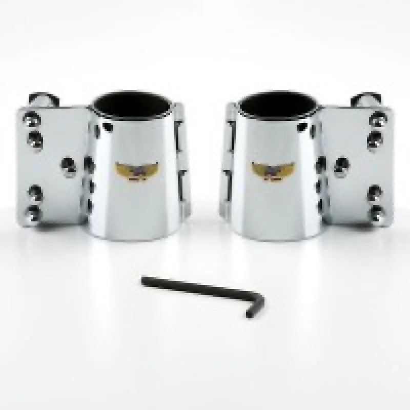 National Cycle 88-11 Moto Guzzi California /Strada/Nevada 37.1-41 mm. Fork Wide Mount Chrome Kit