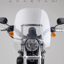 Load image into Gallery viewer, National Cycle 88-22 Harley Davidson XL 39 mm. Spartan Windshield 17 in. Narrow-Clear