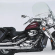 Load image into Gallery viewer, National Cycle 88+ Hon Shadow/87-09 Kaw/92-09 Suzuki/96-17 Yam Road Star Chrome Lower Deflectors - Side View