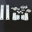 Load image into Gallery viewer, National Cycle 90-17 Harley Davidson FXS Softail Beaded Wide Mount Chrome Kit