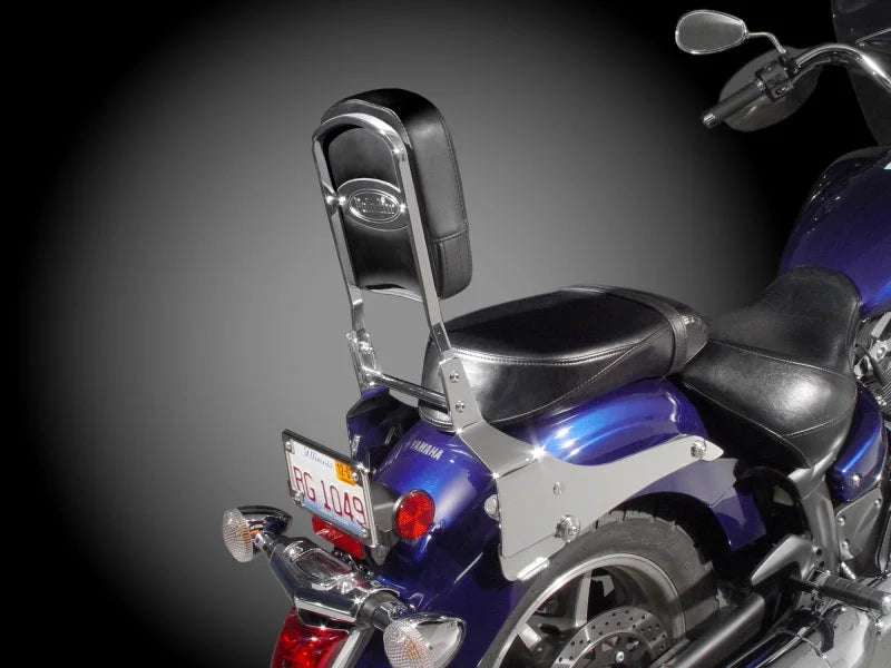 National Cycle 97+ Hon/ 16+ Indian/ 05-23 Kaw/ 01+ Suz/98-15 Yam Paladin Backrest w/Pad - Main Product View