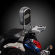 Load image into Gallery viewer, National Cycle 97+ Hon/ 16+ Indian/ 05-23 Kaw/ 01+ Suz/98-15 Yam Paladin Backrest w/Pad - Installation View
