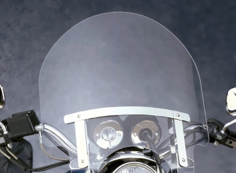National Cycle BMW/ Honda/ Kawasaki/ Suzuki/ Yamaha Dakota 4.5 mm. Windshield - Clear - Detail View
