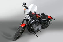 Load image into Gallery viewer, National Cycle Deflector Screen w/ Handlebar 1 in. Quick Set - Clear - Side View