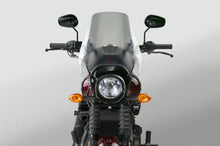 Load image into Gallery viewer, National Cycle Deflector Screen w/ Handlebar 7/8 and 1 in. U-Clamp - Tint - Side View
