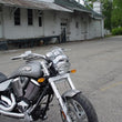 Load image into Gallery viewer, National Cycle Fits 52-56 mm. O.D. Flyscreen-Chrome Lt. Tint