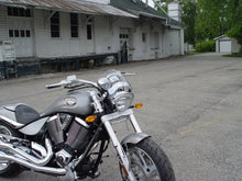 Load image into Gallery viewer, National Cycle Fits 52-56 mm. O.D. Flyscreen-Chrome Lt. Tint