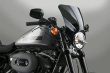 Load image into Gallery viewer, National Cycle Fits 52-56 mm. O.D. Mohawk Black Hardware/Straight Bracket/Windshield-Dark Tint - Side View