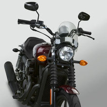 Load image into Gallery viewer, National Cycle Fits Up to 43 mm. O.D. Flyscreen-Chrome Lt. Tint - Side View