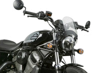 Load image into Gallery viewer, National Cycle Fits Up to 43 mm. O.D. Flyscreen-Chrome Lt. Tint - Back View