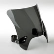 Load image into Gallery viewer, National Cycle Fits up to 48 mm. O.D. Mohawk Black Hardware/Straight Bracket/Windshield - Dark Tint - Back View