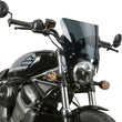 Load image into Gallery viewer, National Cycle Fits up to 48 mm. O.D. Mohawk Chrome Hardware/Straight Bracket/Windshield-Dark Tint - Detail View