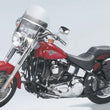 Load image into Gallery viewer, National Cycle Harley Davidson/Honda/Indian/Kawasaki/Suzuki/ Yamaha Chopped Heavy Duty Windshield - Back View