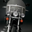 Load image into Gallery viewer, National Cycle Harley Davidson/Honda/Indian/Kawasaki/Suzuki/ Yamaha Chopped Heavy Duty Windshield - Installation View