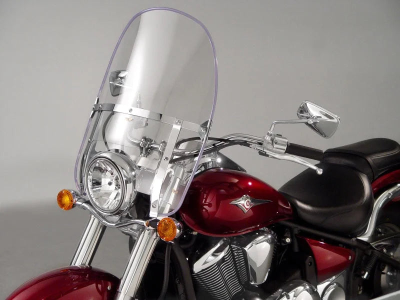 National Cycle Heavy Duty Beaded Round Top - Clear - Side View