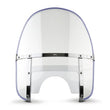 Load image into Gallery viewer, National Cycle Heavy Duty Beaded Round Top - Clear - Back View