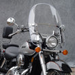 Load image into Gallery viewer, National Cycle Heavy Duty Beaded Round Top - Clear - Installation View