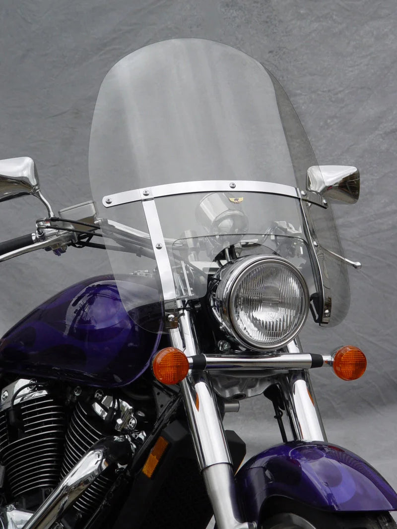 National Cycle Heavy Duty Touring Windshield - Back View