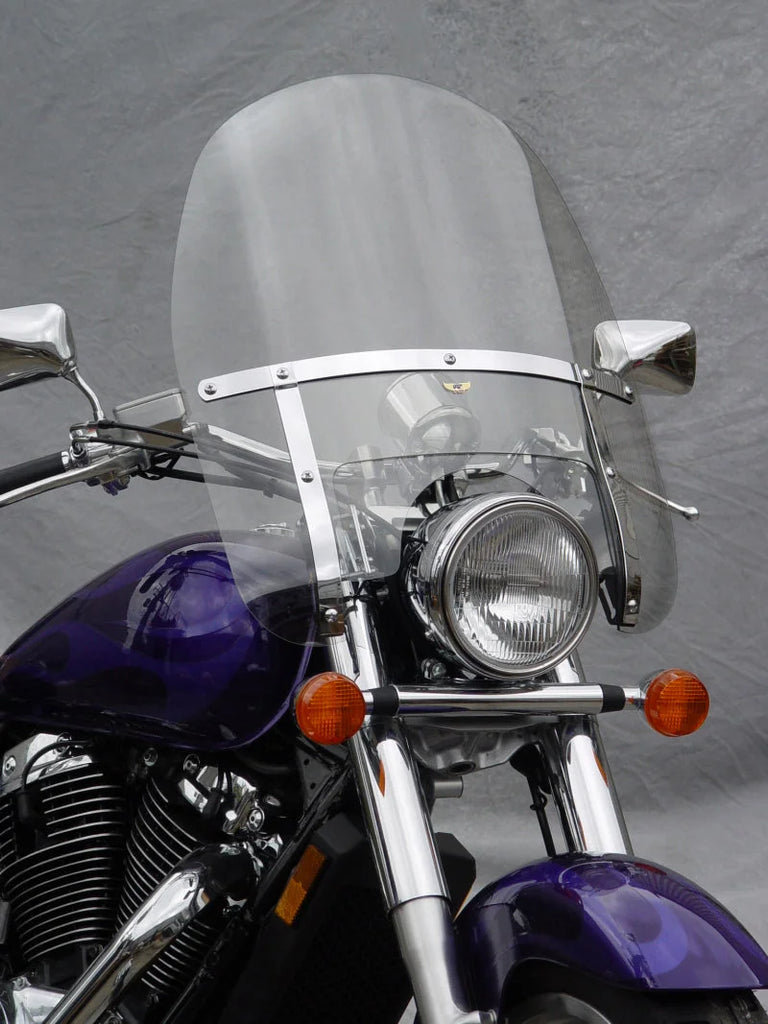 National Cycle Heavy Duty Touring Windshield - Back View