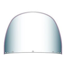 Load image into Gallery viewer, National Cycle Heritage Standard Top Rounded Replacement Beaded Windshield 7 Bolt-Clear